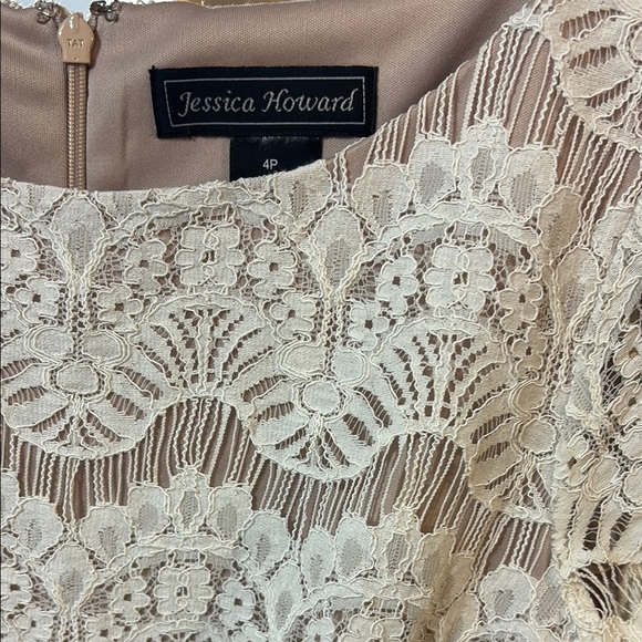 Jessica Howard Dresses & Skirts - Jessica Howard Midi Dress Cream 4P